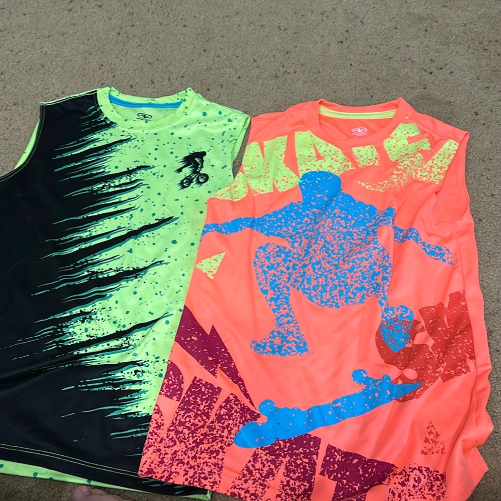 Athletic Works boy  tank tops size 10-12